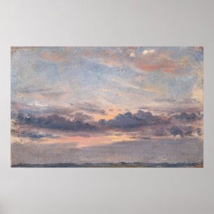 Constable - Eine Cloud-Studie Poster