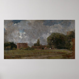 Constable - Goldings Haus East Bergholt Poster