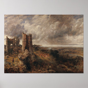 Constable - Hadleigh Castle Mündung der Themse Poster