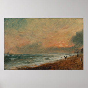 Constable - Hove Beach Poster