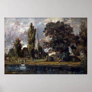 Constable - Kathedrale von Salisbury und Leadenhal Poster