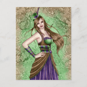 Constance - Carte postale Steampunk