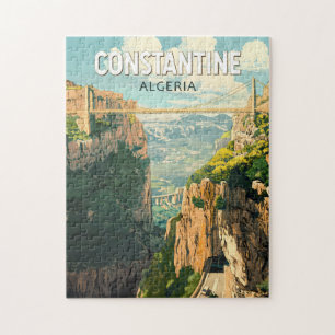 Constantine Algerien Reise Kunst Vintage