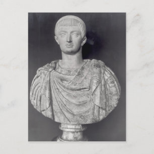 Constantine I c.350 AD Postkarte