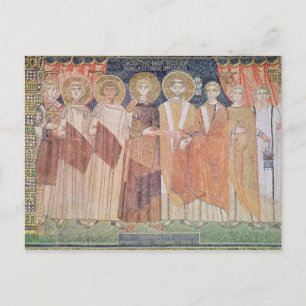 Constantine IV zur Gewährung von Vorrechten für Bi Postkarte