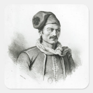 Constantine Kanaris Quadratischer Aufkleber