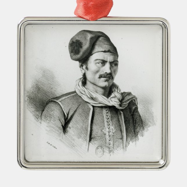 Constantine Kanaris Silbernes Ornament (Vorne)