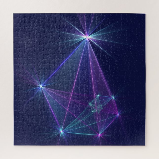 Constellation, Abstrakt Fantasy Fraktal Art (Vertikal)