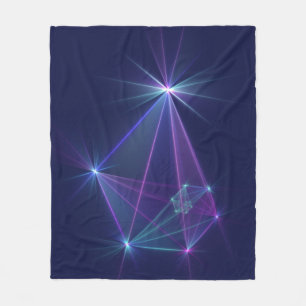 Constellation, Abstrakt Fantasy Fraktal Art Fleecedecke