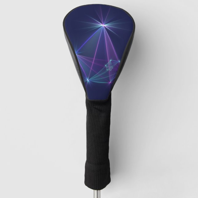 Constellation, Abstrakt Fantasy Fraktal Art Golf Headcover (Vorderseite)