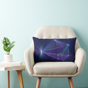 Constellation, Abstrakt Fantasy Fraktal Art Lendenkissen