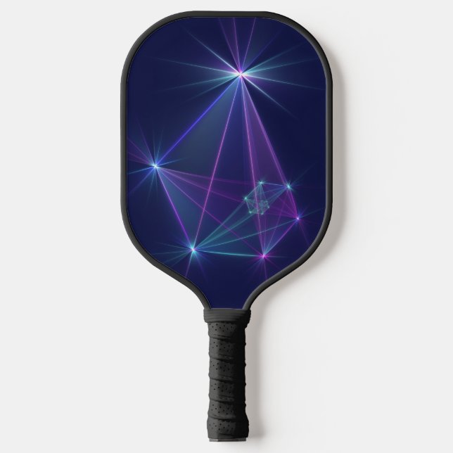 Constellation, Abstrakt Fantasy Fraktal Art Pickleball Schläger (Vorderseite)