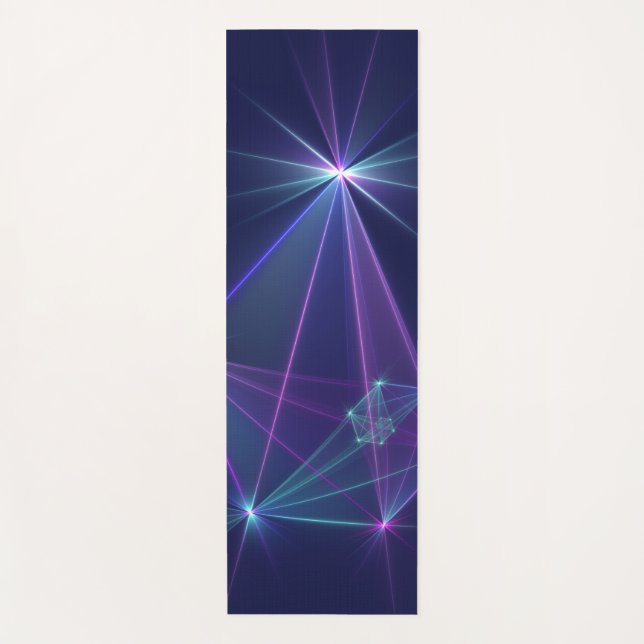 Constellation, Abstrakt Fantasy Fraktal Art Yogamatte (Vorderseite)