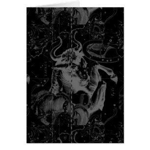 Constellation Hevelius de signe de Taureau circa