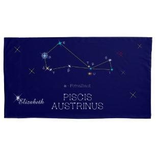 Constellation Piscis Austrinus Kissenbezug