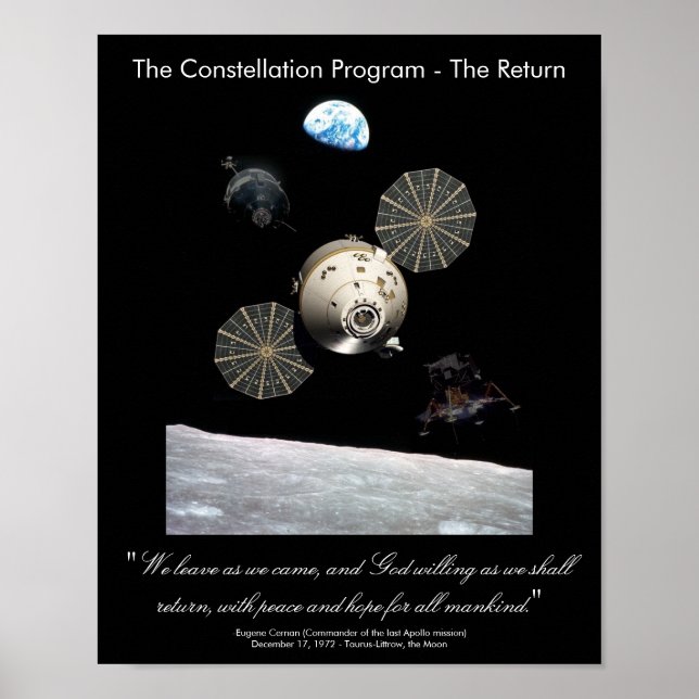 Constellation Return Print Poster (Vorne)