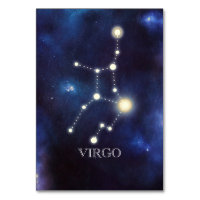Constellation | Vierge | Numéro de table de mariag