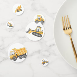 Construction Birthday Table Confetti |Party Decor Konfetti
