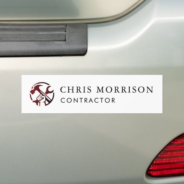 Construction Business Marketing Logo Autoaufkleber (Auf Auto)