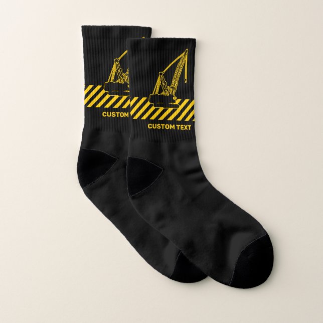 Construction Crane Socken (Paar)