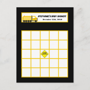 Construction d'une carte de bingo écrite