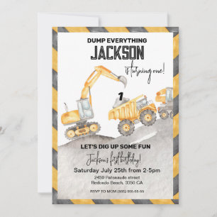 Construction Invitation Anniversaire, Sautez Tout!