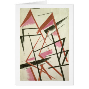 Construction linéaire, c.1921 (gouache sur le
