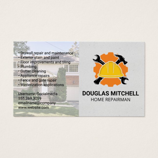 Construction | Logo du réparateur (Devant)