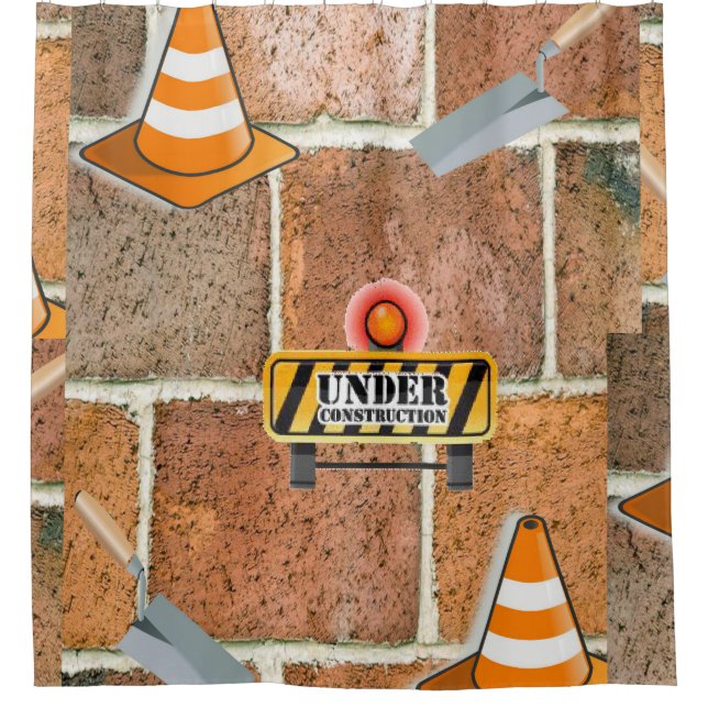 Construction sous rideau de douche (Devant)