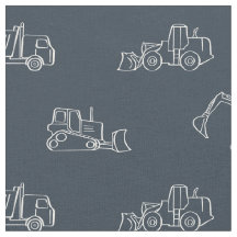 Construction Vehicles Builder Boy Truck Dark Blue