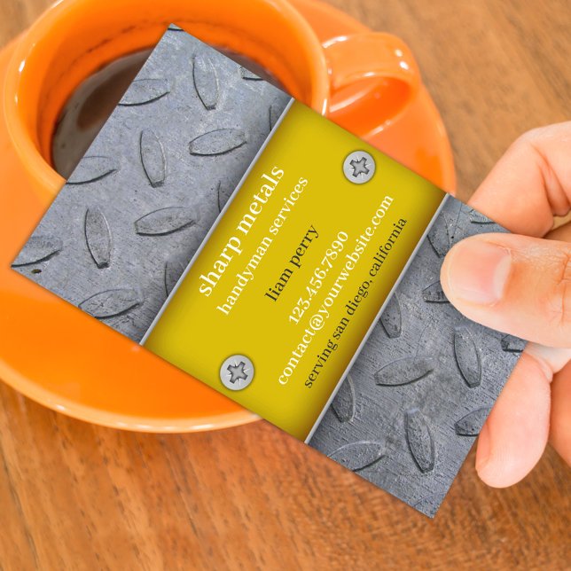 Constructions Handyman Carte de visite (Créateur téléchargé)