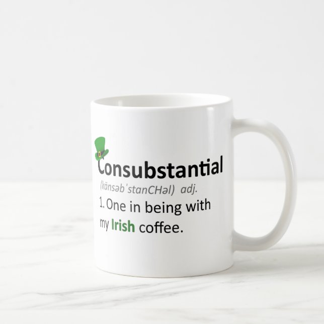 Consubstantial: Ein beim Sein mit meinem Kaffeetasse (Rechts)