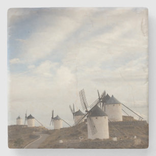 Consuegra, alte Windmühlen von La Mancha Steinuntersetzer