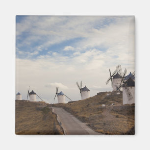 Consuegra, antike Windmühlen La Mancha Magnet