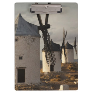 Consuegra, antike Windmühlen von La Mancha Klemmbrett