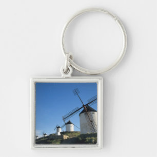 Consuegra, La Mancha, Spanien, Windmühlen 2 Schlüsselanhänger