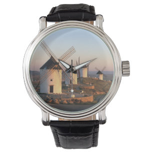 Consuegra, La Mancha, Spanien, Windmühlen Armbanduhr