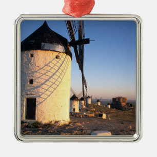 Consuegra, La Mancha, Spanien, Windmühlen Ornament Aus Metall