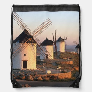 Consuegra, La Mancha, Spanien, Windmühlen Turnbeutel
