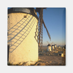 Consuegra, La Mancha, Spanien, Windmühlen und Magnet