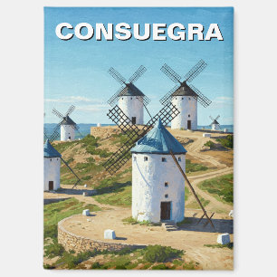 Consuegra Spanien Reisen Magnet