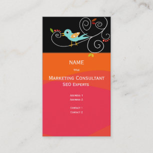 Consultant Carte de visite en marketing SEO