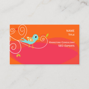 Consultant Carte de visite en marketing SEO