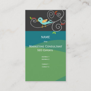 Consultant Carte de visite en marketing SEO