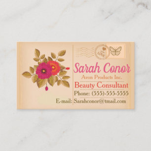 Consultant en beauté Vintage pour cartes postales