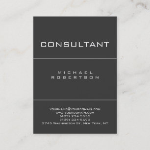 Consultant tendance Grey Chubby Carte de visite