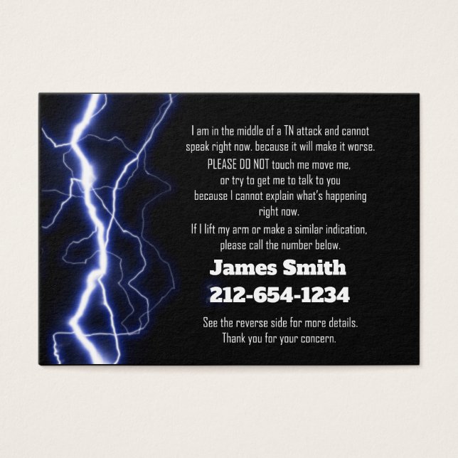 Contact d'urgence d'attaque TN (Devant)