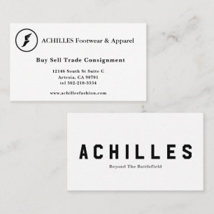 Contacts artistiques, Carte de visite de 3,5 po x 