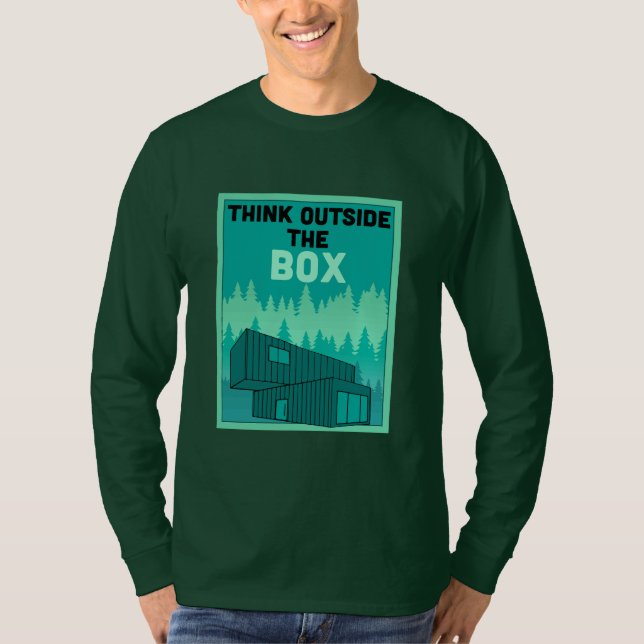 Container-Zuhause T-Shirt (Vorderseite)