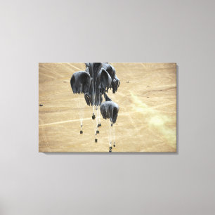 Container-Zustellsystem bündelt Fallschirm Leinwanddruck